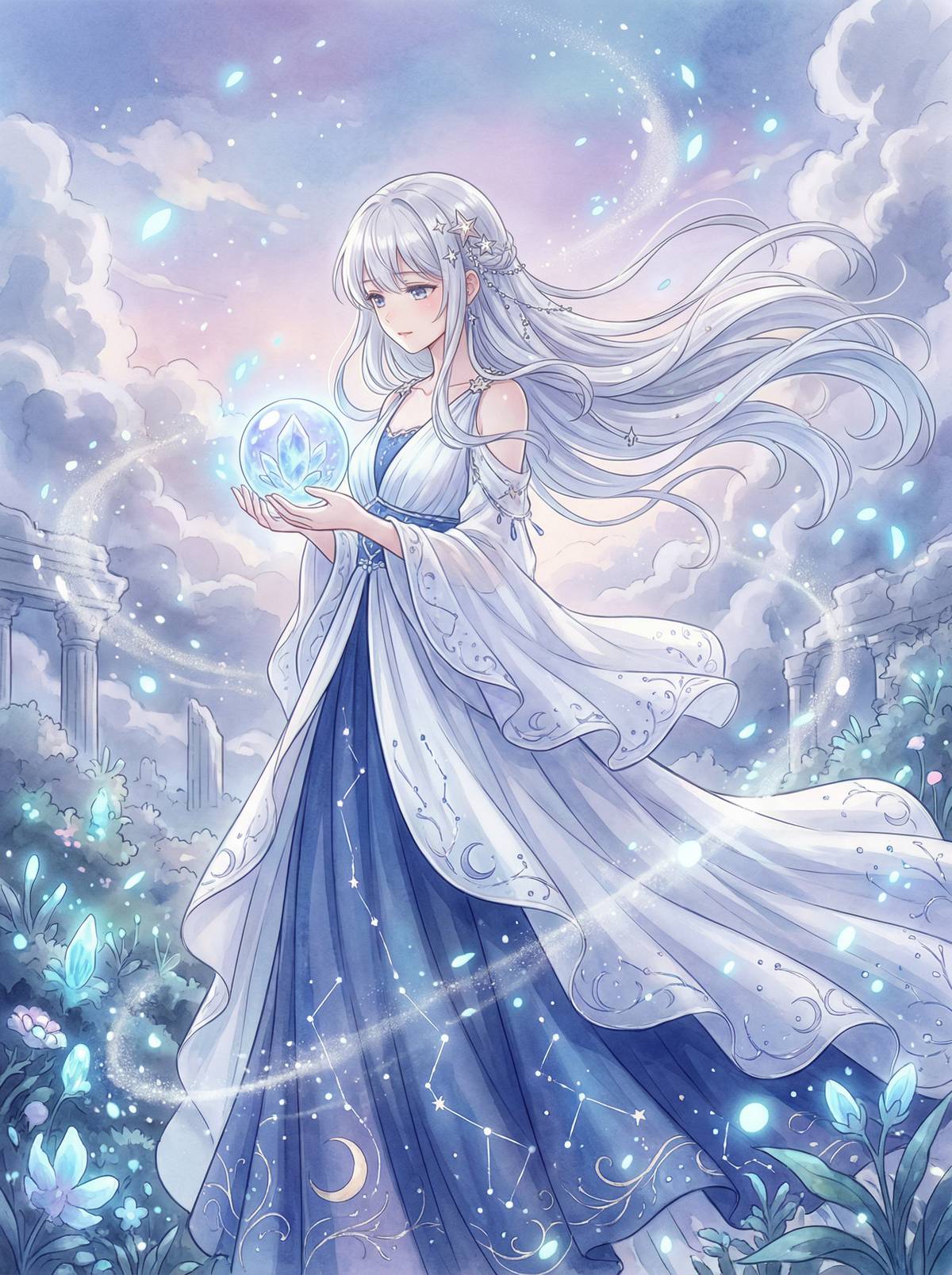 茄子视频二次元美图-星辰