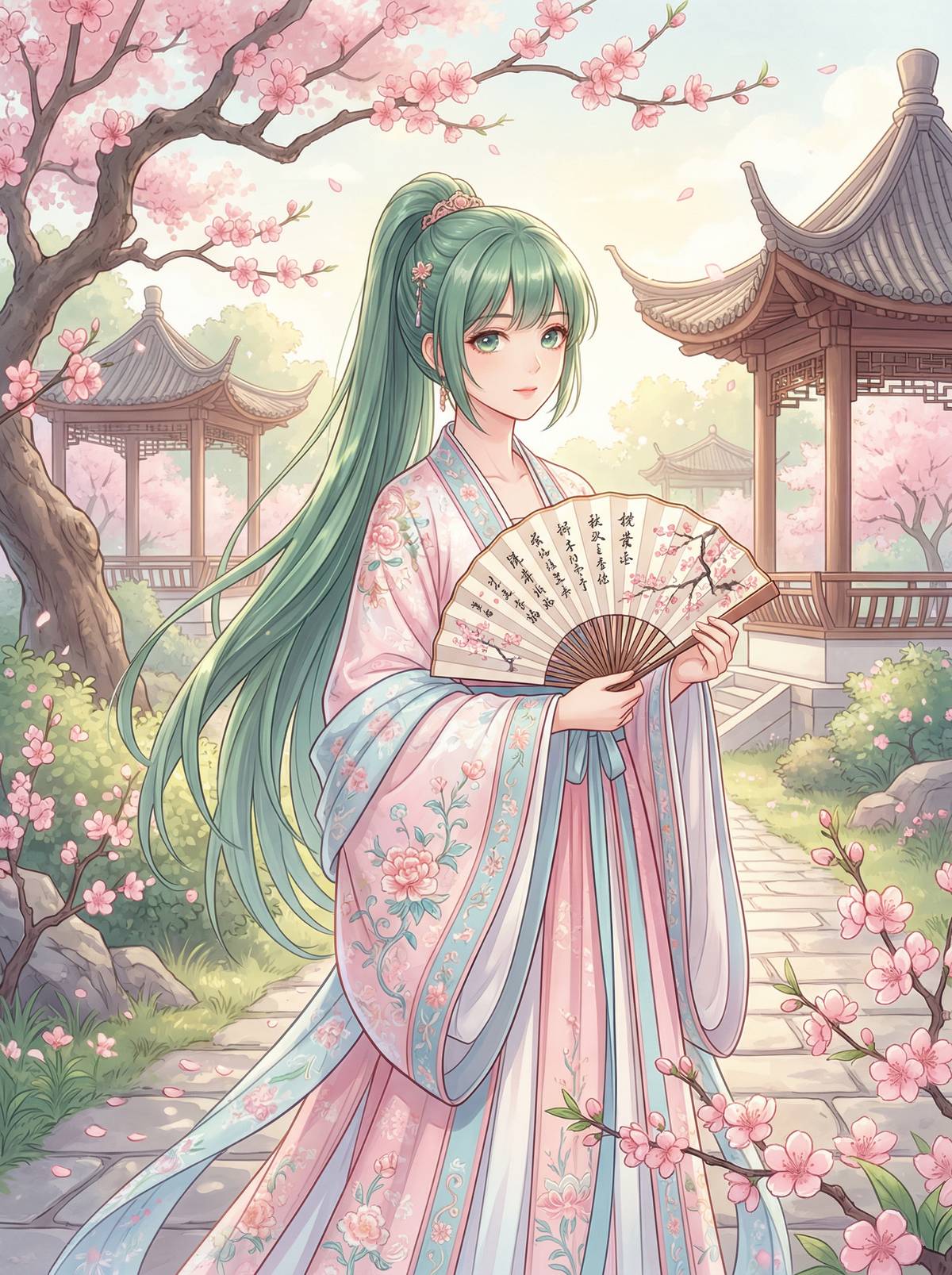 茄子视频二次元美图-汉服