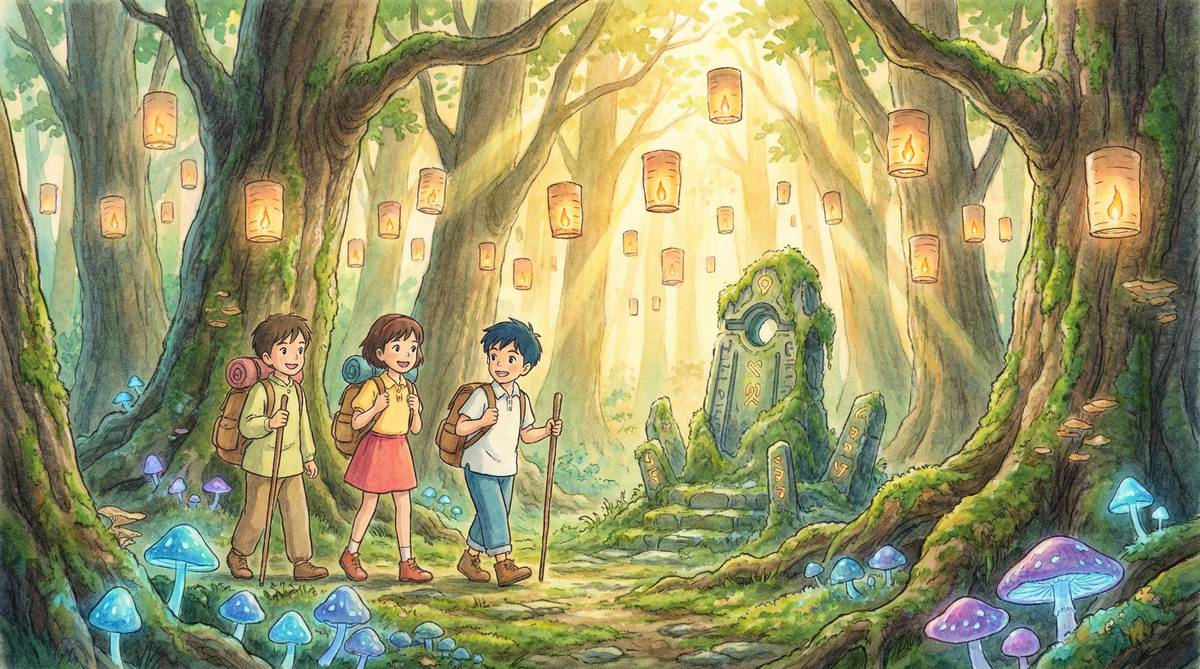 茄子视频动漫教程-森灵秘境